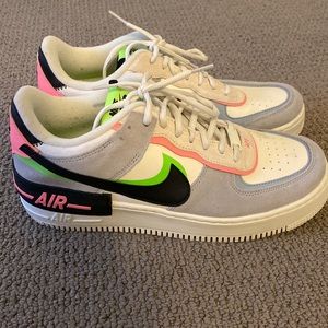 Nike Air Force 1s- colorful